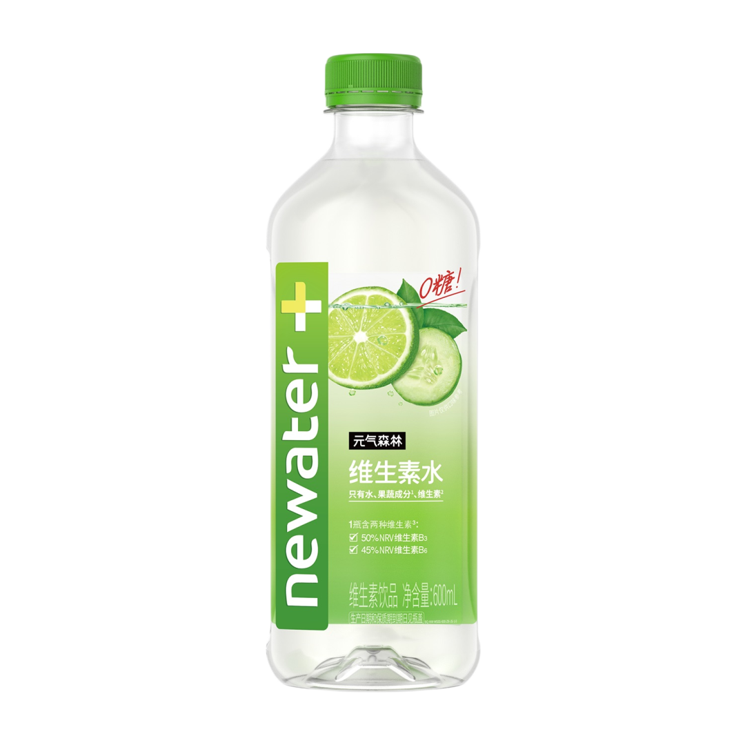 元气森林推出新品newater维生素水配图